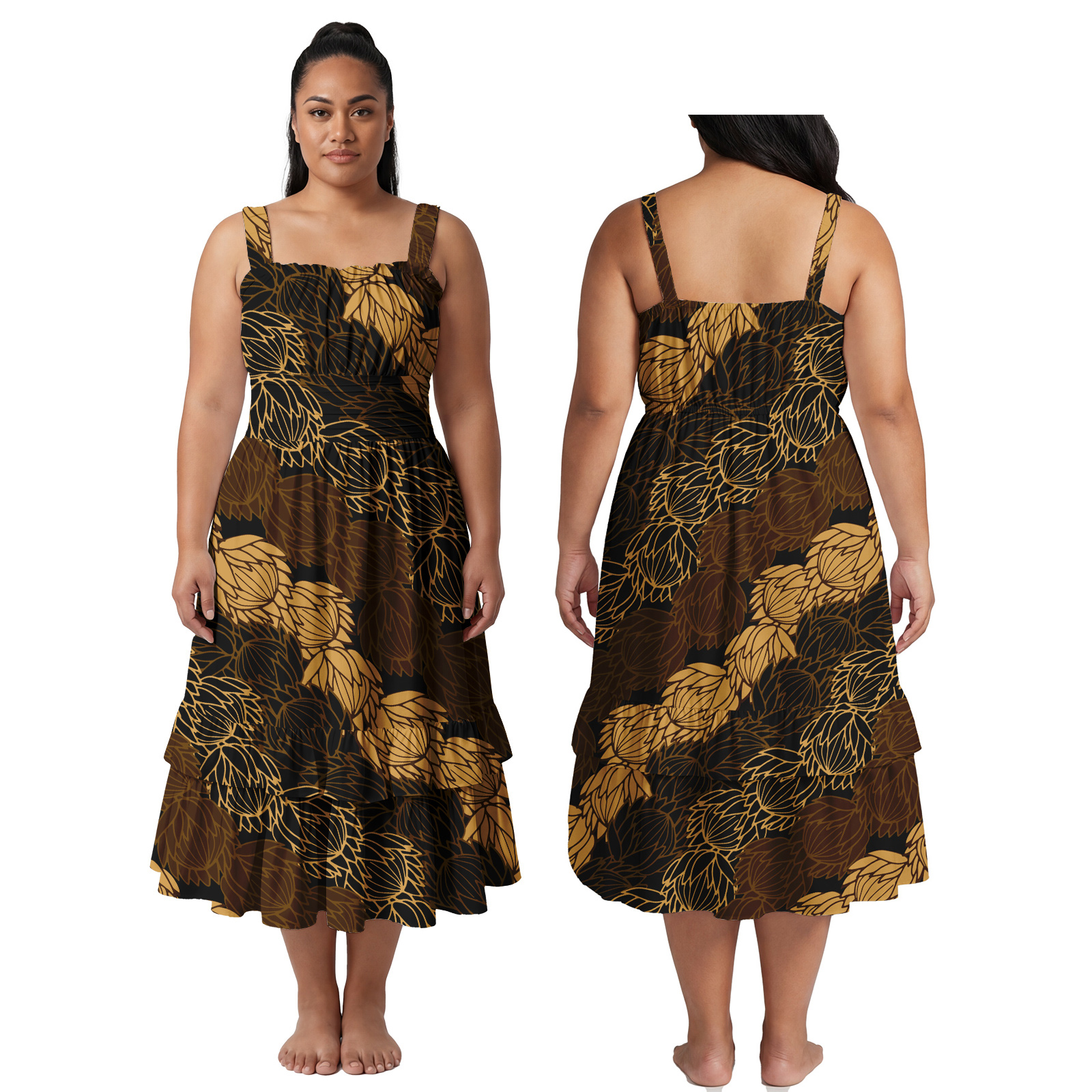 Hawaiian Mokihana Lei Craft Pr - Maxi Dress Halter avis et prix
