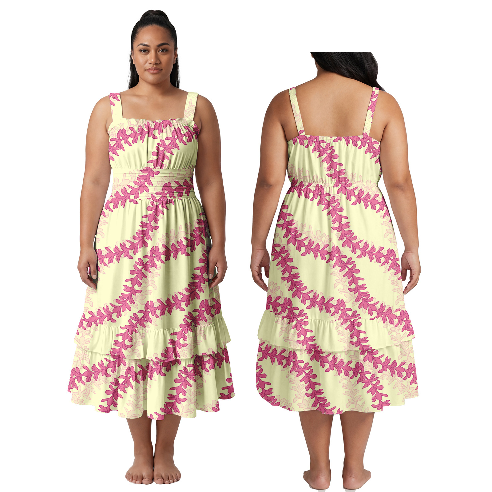 Hawaiian Mokihana Lei Craft Pr - Maxi Dress Halter avis et prix