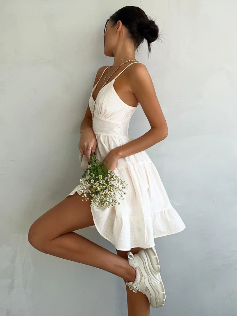 Wolfeel Spring Summer Women's  - Linen Dress Wrap avis et prix
