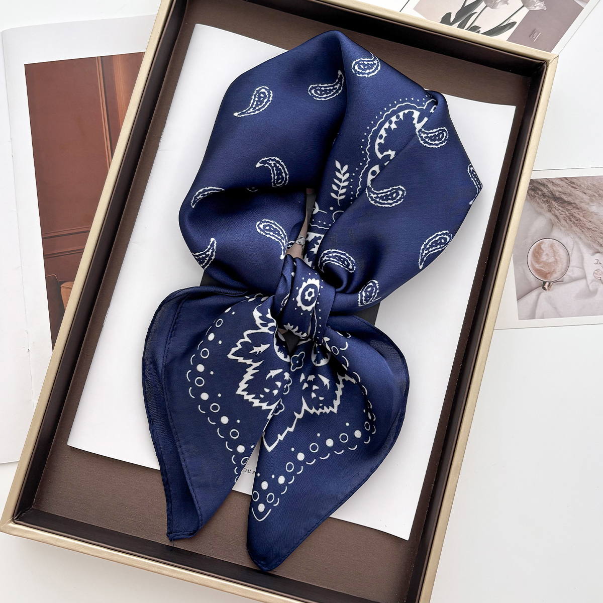 70*70cm Women Summer Luxury Fa - Headband Summer Knit avis et prix
