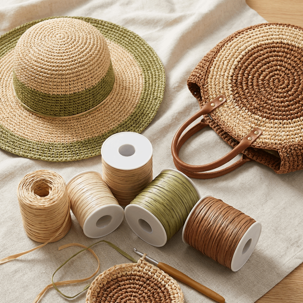 Premium Quality 120M Per Roll  - Crochet Bag Raffia avis et prix