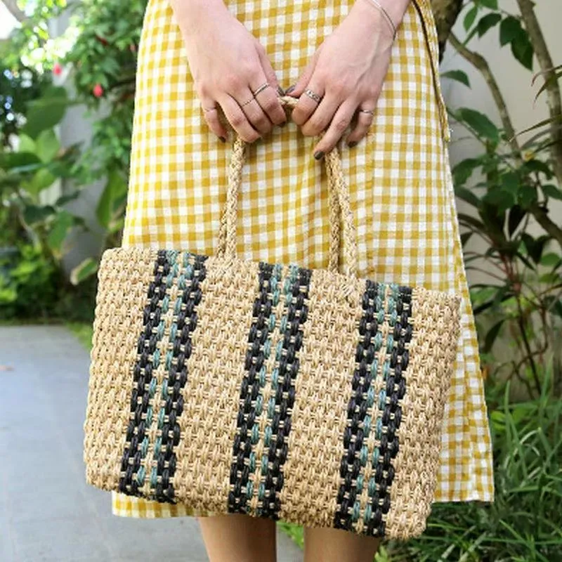 Straw Tote Bag Women One-Shoul - Tote Bag Beach avis et prix