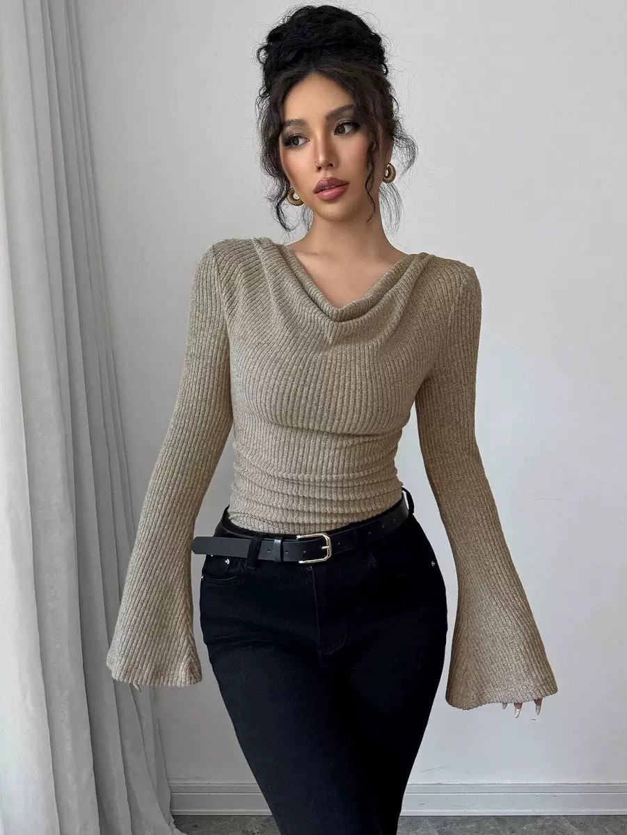 ZIQIAO Relaxed Old Money Style - Linen Pant Wide avis et prix