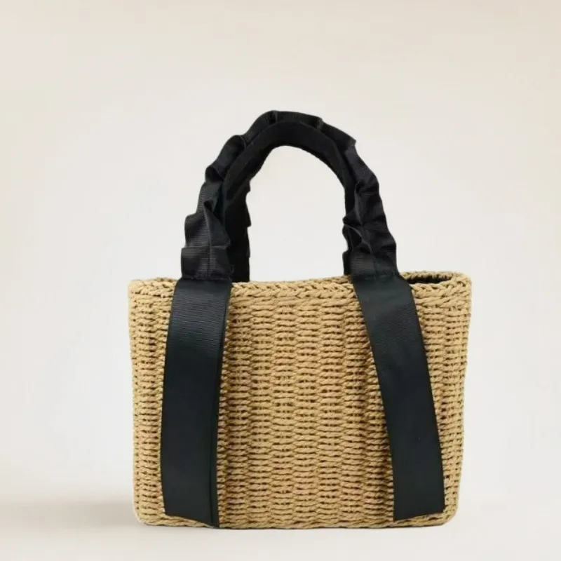 Straw Woven Handbag Summer Vac - Tote Bag Beach avis et prix